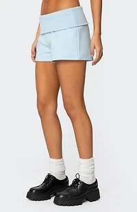 Edikted Super Fold Over Sweat Shorts