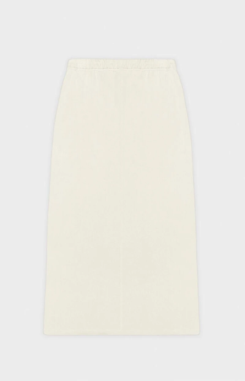 Fear of God ESSENTIALS Women's Cloud Dancer Maxi Skirt
