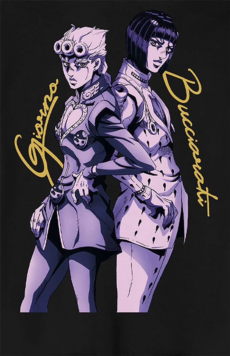 Jojo's Bizarre Adventure Giorno & Bucciarati Crew Neck Sweatshirt