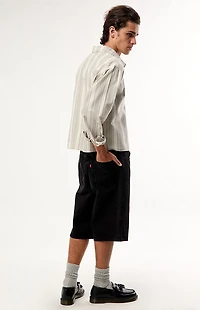 Levi's 470 Black Baggy Jorts