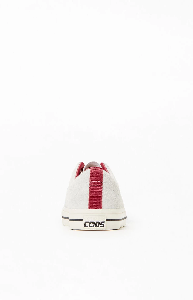 Converse Gray One Star Pro Suede Shoes