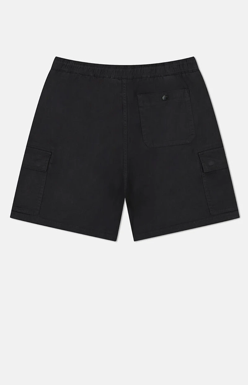 WeSC America Inc Black Utility Cargo Shorts