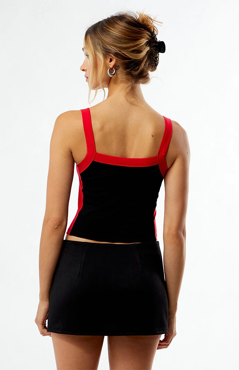 WILD COLLECTIVE x Pacsun Ohio State Contrast Tank Top