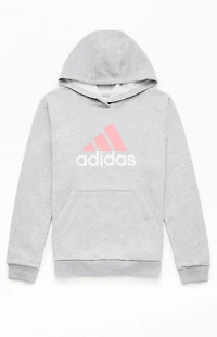 adidas Kids Essential Heather Grey Hoodie