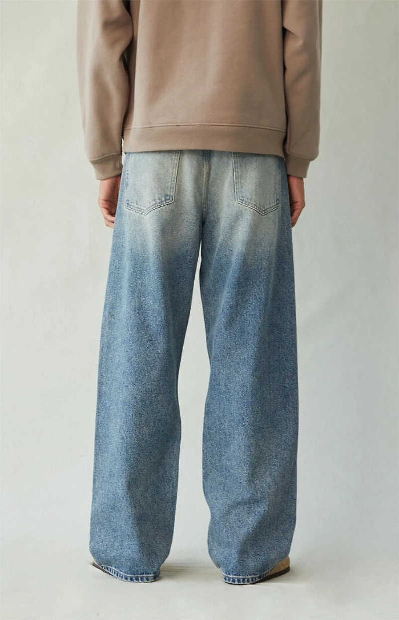 Pacsun Dylan Baggy Jeans Seamed Medium Blue
