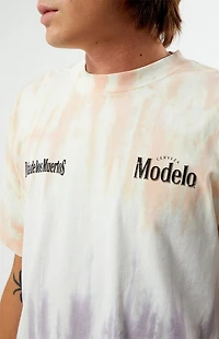 Modelo Altar Tie Dye Dia De Los Muertos T-Shirt