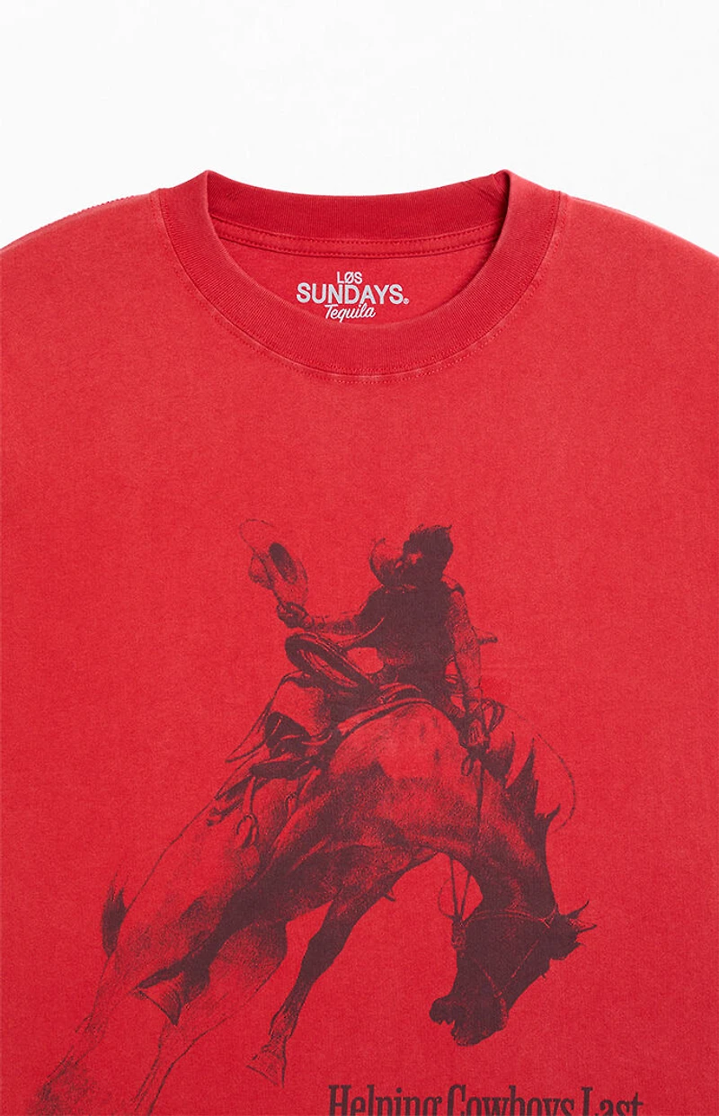 Los Sundays Eight Seconds Cowboy T-Shirt