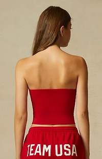 Olympics Team USA 24 Sport Tube Top