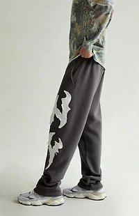 Pacsun NY Raw Applique Baggy Sweatpants