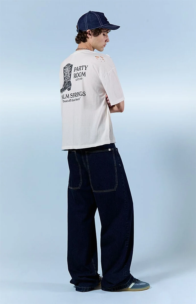 Pacsun Blake Extreme Baggy Jeans Dark Indigo
