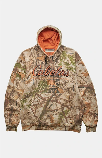 PS VINTAGE 2000s Cabela's Camo Pullover Hoodie