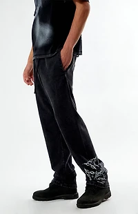 No Tomorrow x Civil Active Iron Skull Straight Leg Sweatpants