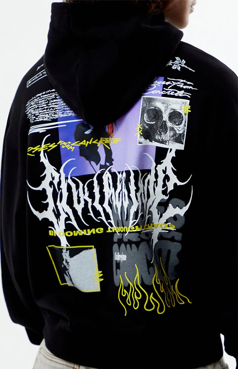 Civil Watch Us Burn Snap Hoodie