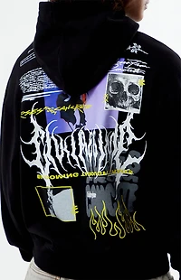 Civil Watch Us Burn Snap Hoodie