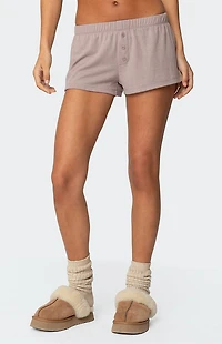 Edikted Keely Pointelle Shorts