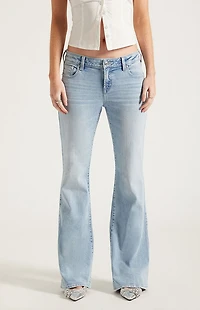 Pacsun Jade Low Rise Bootcut Jeans Gray