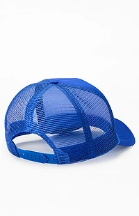 Pacsun Blue Nashville Mechanics Shop Trucker Hat
