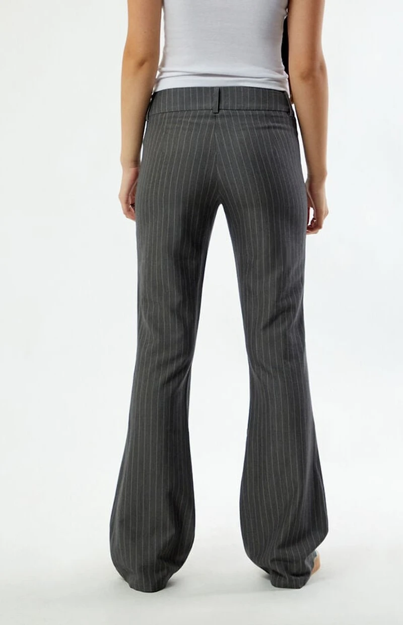 Your Favorite Office Siren Pinstripe Flare Pants