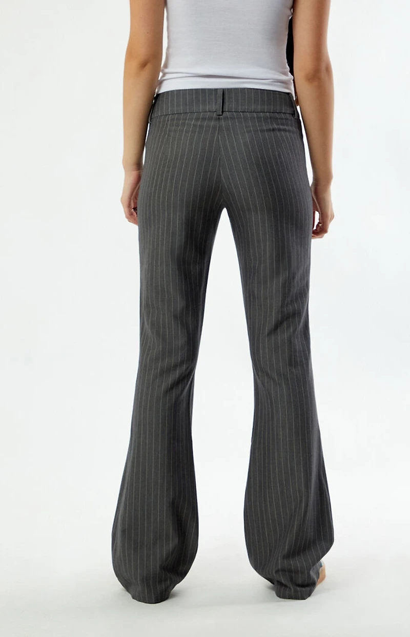 Your Favorite Office Siren Pinstripe Flare Pants