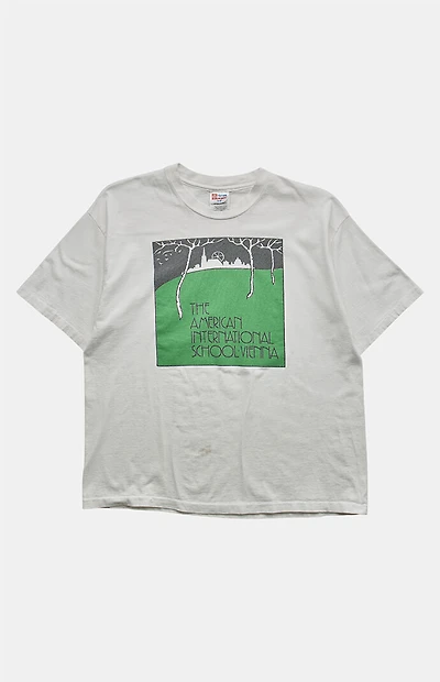 PS VINTAGE '90s The American International School Vienna Graphic T-Shirt