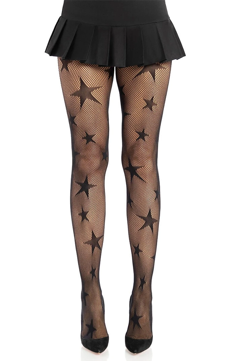 Leg Avenue Star Net Tights