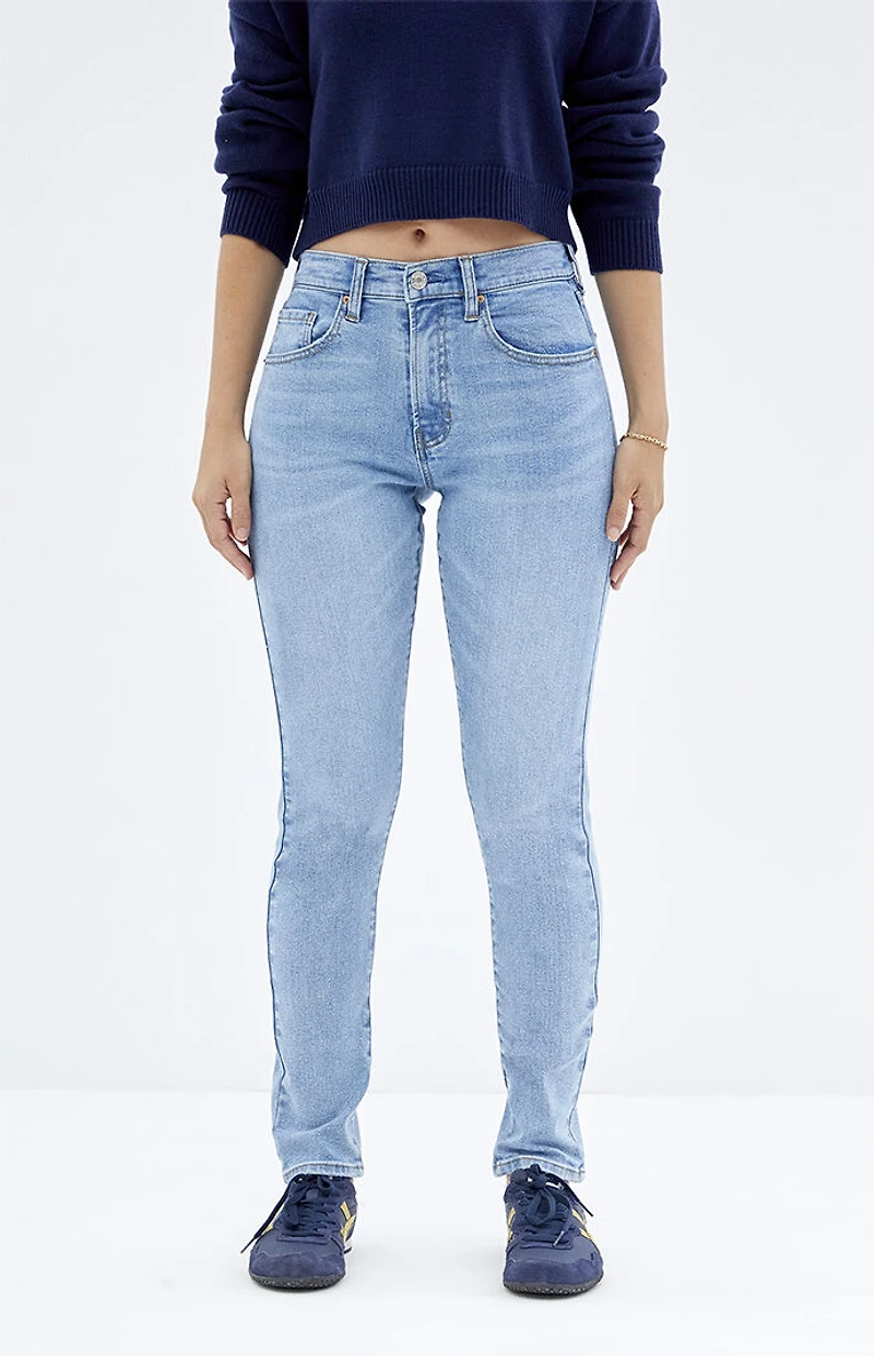 Pacsun Stretch Light Indigo Skinny Jeans