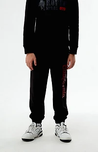Pacsun Kids Black California Jogger Sweatpants