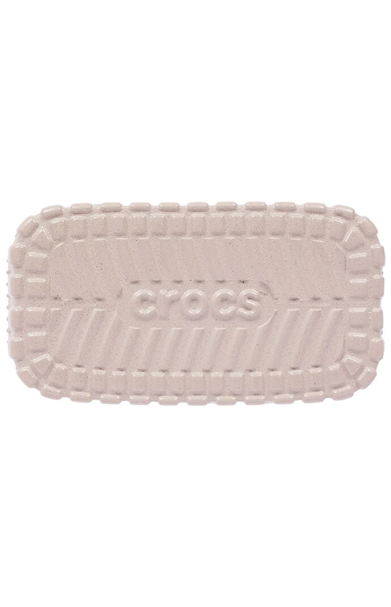 Crocs Cream Glitter EVA Micro Tote Bag