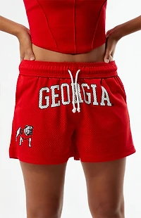 HYPE & VICE Georgia Bulldogs Hoop Jersey Basketball Shorts