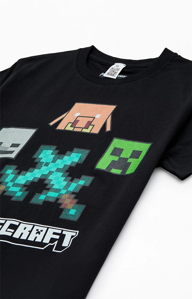 Kids Minecraft Characters T-Shirt