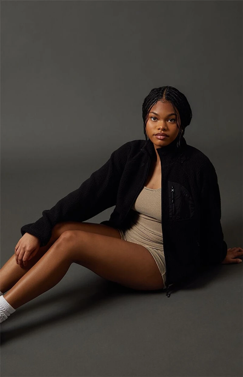 PAC 1980 Active Ski Fleece Ripper Sherpa Jacket