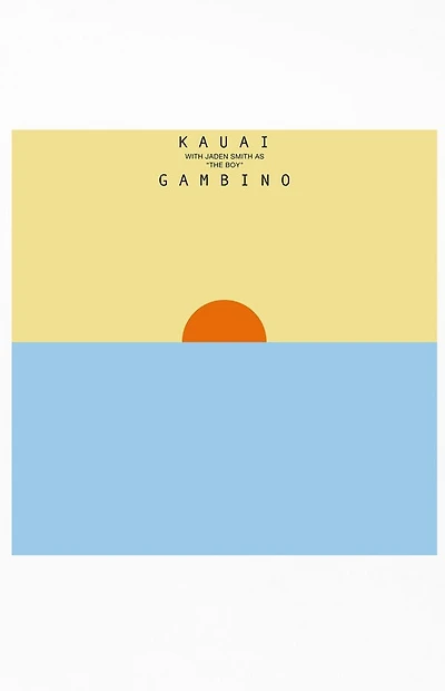 Childish Gambino Kauai Vinyl Record
