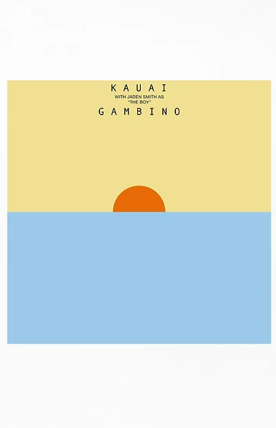 Childish Gambino Kauai Vinyl Record