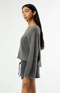 Beverly and Beck Lola Fuzzy Knit Sweater
