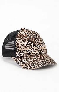 John Galt Leopard Trucker Hat