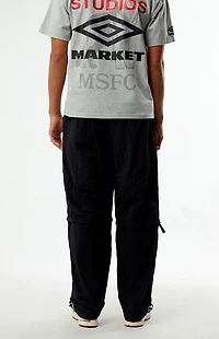 Umbro Black Zip Off Loose Fit Pants