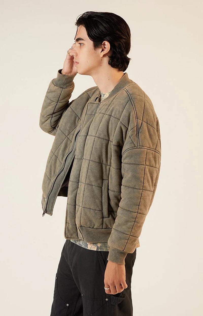 Pacsun Quilted Bomber Jacket