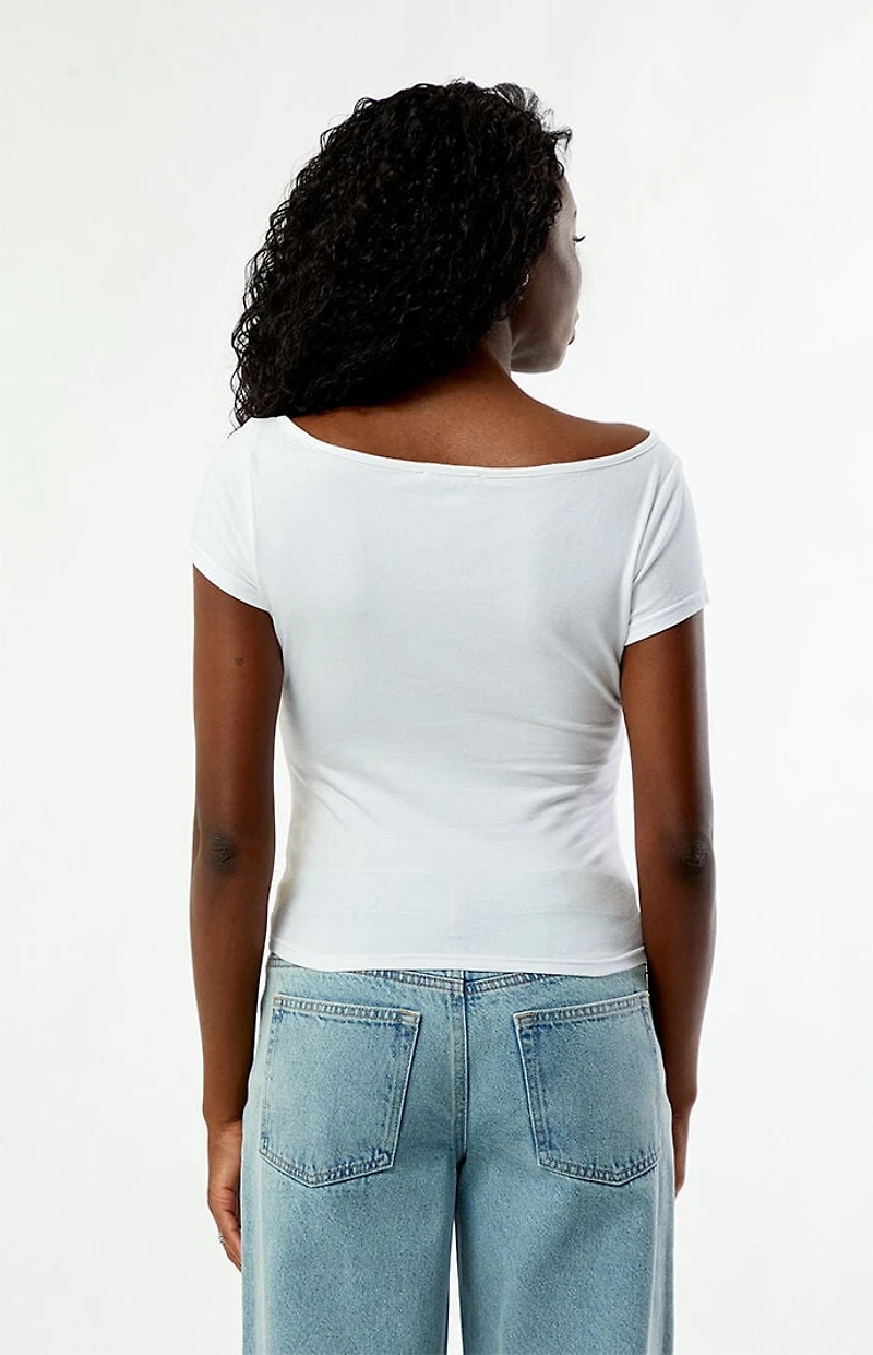 Your Favorite Maison Du Soleil Off-The-Shoulder T-Shirt