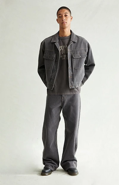 Pacsun Blake Extreme Baggy Jeans Black Vintage Wash