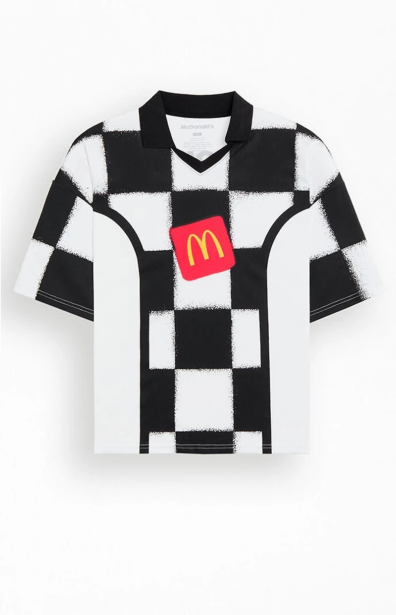 McDonalds Checkerboard Short Sleeve Jersey