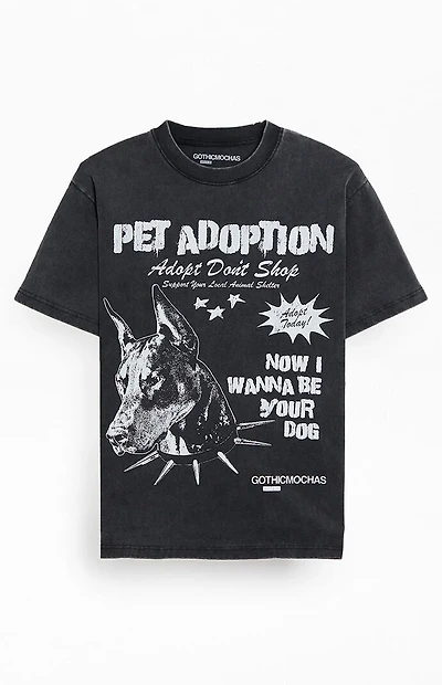 Gothic Mochas I Wanna Be Your Dog T-Shirt