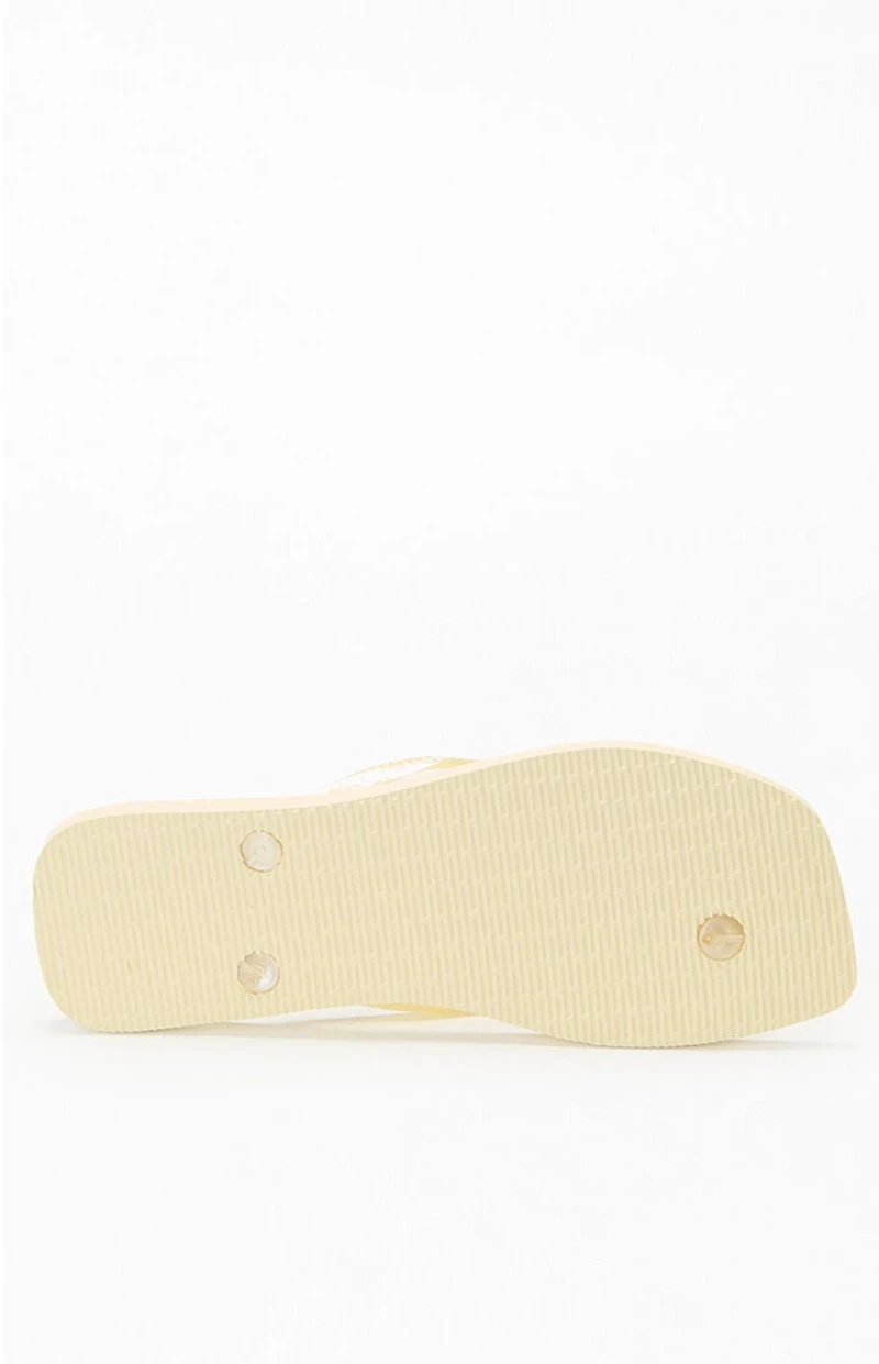 Havaianas Women's Slim Square Metallic Sandals