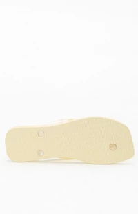 Havaianas Women's Slim Square Metallic Sandals