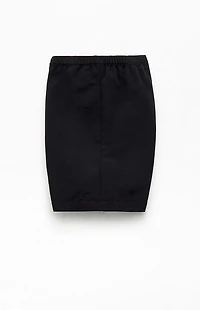 Pacsun Baggy Black 4.5" Swim Trunks