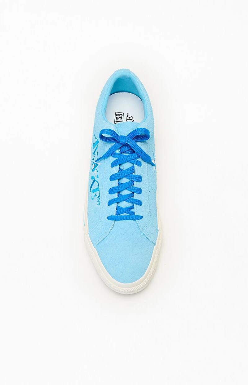 Awake NY x Blue Converse One Star Pro OX Shoes