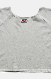 PS VINTAGE 80s Pitbull Gym Cropped Graphic Top