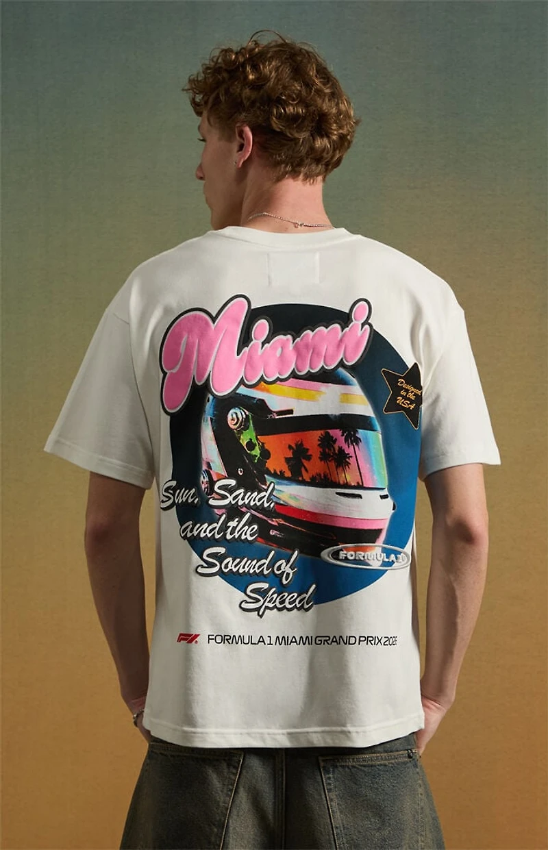 Formula 1 x Pacsun Miami Vacation T-Shirt