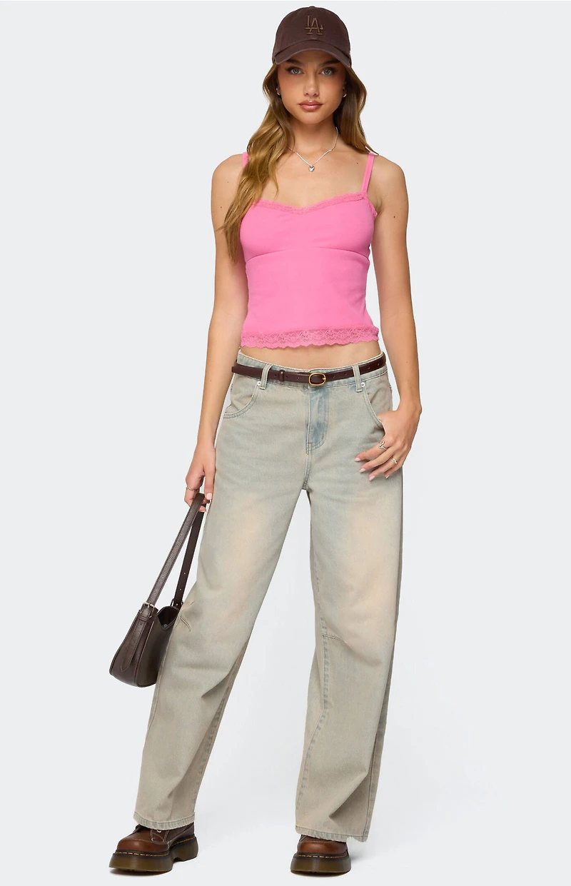 Edikted Mireille Lacey Tank Top