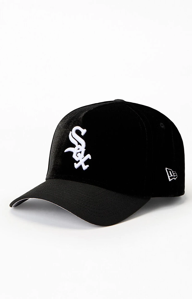 New Era x PS Reserve Black Chicago White Sox 9FORTY Velvet Snapback Hat