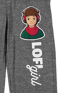 Lofi Girl Lounge Sleep Pants